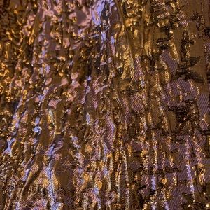 NWT metallic jacquard dress, size 12